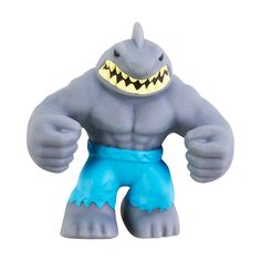 an action figure is shown with teeth and fangs on it's face, as well as in the shape of a monster