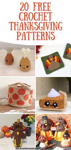 free crochet thanksgiving patterns for the home