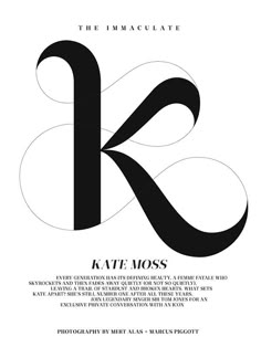 the front cover of kate moss's book, the immaculate