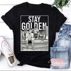 Stay Golden Stay Golden Vintage T-Shirt, The Stay Golden Shirt sold by Siyabonga | SKU 47748290 | Printerval Golden Mama Shirt, Friends Vintage Shirt, You’re So Golden Shirt, Golden Girls Gifts, Golden Shirt, Golden Girls Shirt, The Golden Girls, Stay Golden, Style T Shirts