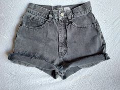 This is the actual pair of shorts you will receive  ! No Mysteries or Unwanted surprises and always  Ready to ship Vintage 80's  cut off  faded black Jordache jeans denim  shorts with frayed edges and  Zipper  fly.  Perfectly broken in  and very cute Please be sure to use the measurements here to be sure these will be a good fit before buying them.  No returns for non fitting items.  Message me with any questions or help needed with measurements. --Approximate Measurement-- double the widths Wid Girly Clothes, Jordache Jeans, Help Needed, Cute Fits, Girly Outfits, Waist Band, Jeans Denim, Cut Off, Short Outfits