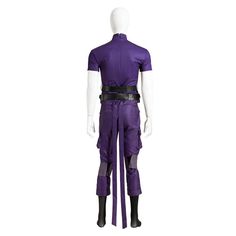 Transform into the vigilante of the night with our Prowler Aaron Davis Cosplay Costume. Crafted with precision, this costume is designed for cosplayers who demand authenticity. It features intricate detailing and high-quality materials, ensuring you'll stand out at any event. Specifications: Movie: Spiderman: Across The Spider-Verse Material: Fabric Size Chart(Inches): Size Height Bust Waist Hip XS 62.20-63.78 32.68-33.86 27.95-29.13 33.07-34.25 S 64.17-65.75 34.25-35.43 29.53-30.71 34.65-35.83 Fitted Purple Cosplay Costume For Cosplay Events, Fitted Purple Cosplay Costume For Events, Fitted Purple Cosplay Costume, Fitted Superhero Cosplay Costume For Comic-con, Fitted Cyberpunk Halloween Costume, Fitted Cyberpunk Cosplay Costume For Halloween, Fitted Purple Costume For Themed Events, Purple Fitted Costume For Themed Events, Fitted Superhero Cosplay Costume For Cosplay Events