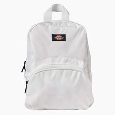 Casual Adjustable Backpack For Back To School, White Backpack With Zipper Closure For Streetwear, Casual Streetwear Backpack With Adjustable Strap, Urban White Backpack For Everyday Use, Urban White Backpack For School, Back To School Backpack With Adjustable Strap For Streetwear, Backpack Store, Square Backpack, Flap Backpack