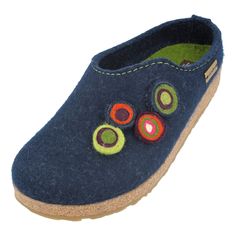 PRICES MAY VARY. Slip-on clog with wool felt upper featuring cork midsole and cluster of circular swirl appliques at side Spacious toe box with toe bar Wool-covered cork and latex midsole with contoured footbed and arch support Rocker heel Felted Slippers, Mule Clogs, Arch Support, Wool Felt, Rocker, Special Features, Clogs, Cork, Swirl