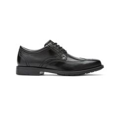 Refined wingtip shoes for the modern man on the go. Crafted from premium full-grain dress leather with a timeless silhouette, Isaac shoes deliver a refined and comfortable look for any occasion. Featuring truTech shock absorption and flexibility in every step, they feel tailored to your foot with a glove-like fit. Spot clean as needed to maintain their lustrous leather look season after season. Isaac shoes are a closet essential for the man who appreciates both classic style and expert comfort. Classic Slip-resistant Dress Shoes With Round Toe, Classic Slip-resistant Plain Toe Oxfords, Classic Slip-resistant Dress Shoes With Plain Toe, Classic Slip-resistant Plain Toe Dress Shoes, Formal Leather Shoes With Slip-resistant Sole, Classic Leather Shoes, Slip-resistant, Business Leather Shoes With Slip-resistant Sole, Classic Leather Shoes With Slip-resistant Sole, Classic Leather Shoes Slip-resistant