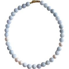 Inspired by our love for natural stones and freshwater pearls. Meet Me In Como is the newest addition to our beaded necklace line-up. This soft hued piece is the ultimate everyday staple, featuring an elegantly cool folded clasp. Handmade and natural materials mean no two are identical. Minor variations make each piece special! Necklace at about 17” | NOTTE | Meet Me in Como Necklace (Blue, One Size) | Maisonette collects the best children’s products from around the world (unlike Zulily, Etsy, The Tot, Farfetch Kids, Childrensalon, Crate and Kids, Kohls, Wayfair, Buy Buy Baby, Nordstroms, Mini Boden, J.Crew Factory, or PotteryBarn Kids), creating a curated shopping experience for you. Think of us as your shortcut to fashion for litte ones! Elegant Everyday Beaded Necklaces With Natural Stones, Elegant Beaded Necklace With Natural Stones For Everyday, Elegant Everyday Hand-strung Necklaces, Everyday Single Strand Pearl Necklace, Everyday Single Strand Pearl Necklace With Round Beads, Pearl White Necklace With Round Natural Stones, Special Necklace, Shop Jewelry, Buy Buy