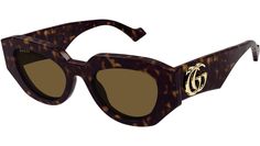 Nuevas gafas de sol Gucci GG1421S 002 Marrón Habana. 



 Forma de ojo de gato con borde grueso.
 Protección 100% UVA y UVB. Lente marrón oscuro.
 Tamaño de ojos de 51 mm. Tamaño del puente de 20 mm. Tamaño de patillas de 145 mm.
 Hecho en Italia.
 Viene con un estuche rígido de terciopelo en tonos joya de Gucci, una bolsa de satén, un paño de limpieza y tarjetas.
 100% auténtico y sin uso. Vogue Kids, Satin Pouch, Cat Eye Shape, Chloe Kids, Sunglasses Model, Brown Lens, Gg Logo, Brown Sunglasses, Men's Eyeglasses