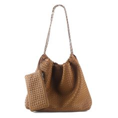 PRICES MAY VARY. 【Vegan Leather Material】 Handmade woven tote bag for women is made of vegan leather, which is comfortable and soft. It's eco-friendly and harmless to your skin, very fashionable and practical. 【For Every Occasion】 The large shoulder bag is suitable for many occasions, such as work, date, shopping, travel, vacation, and go to the beach for relax. It is a perfect choice for daily use. This versatile daypack is equipped with a small zippered pocket for valuables. 【Spacious & Durabl Apricot Clothing, Casual Purse, Travel Handbag, Travel Handbags, Woven Tote Bag, Large Shoulder Bags, Shopping Travel, Women Leather, Bag For Women