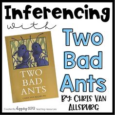 two bad ants book cover with text overlay