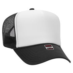 PRICES MAY VARY. Crafted with meticulous attention to detail, this best-selling trucker hat is the ultimate accessory for daily wear and customization. The materials of this hat include a high-quality polyester front, traditional nylon mesh back, and a comfortable sponge panel with soft cloth lining to keep you cool and comfortable throughout the day. The adjustable strap at the back ensures a snug and personalized fit that caters to a variety of head sizes. The slightly curved brim and high str Trucker Style Baseball Cap With Flat Bill, Trucker Snapback Hat With Flat Bill, Adjustable Six-panel Trucker Hat, Classic Trucker Hat With Curved Brim For Sports Events, Adjustable Trucker Baseball Cap, Classic Trucker Hat With Flat Bill For Outdoor, Classic Trucker Cap, Streetwear Six-panel Trucker Hat, Adjustable Trucker Hat