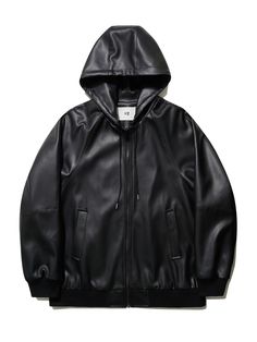 Editor's NotesV2’s jacket gives casual look with vegan leather fabric and hood detail.- Hood detail with adjustable drawstring- Zipper closure- Oversized fit- Long sleeves- Ribbed cuffs and hem- Front pockets- Vegan leather fabricMeasurements(in.)1(M) / 2(L)- Shoulder: 23.2in. / 24.4in.- Chest: 25.0in. / 26.6in.- Armhole: 10.8in. / 11.2in.- Sleeve: 22.8in. / 23.2in.- Length: 25.8in. / 26.8in.*Model Info: 6’ Top 100 Bottom 28 Fitting Size 2(L)Composition & Care- 100% Vegan Leather- Dry clean Leather Jacket With Hood, Leather Fabric, Top 100, Hooded Jacket, Casual Looks, Vegan Leather, Size 2, Dry Clean, Boots