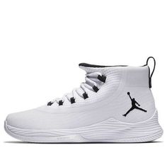 Nike Jordan Ultra Fly 2 X 'White Black' 914479-111 (SNKR/Retro/Basketball) Fly Air, Retro Basketball, Shoes Retro, Kicks Shoes, Jordan Shoes Retro, Nike Jordan, Jordan Shoes, Air Jordan, Air Jordans