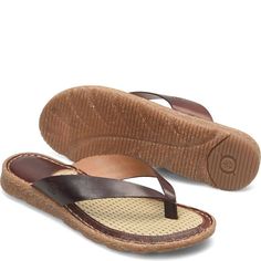 Bora Basic | Born Shoes Brown Leather Sport Sandals With Round Toe, Outdoor Slip-on Sandals With Leather Footbed, Brown Leather Outdoor Sandals, Brown Cushioned Open-toe Sport Sandals, Comfortable Natural Leather Sandals, Brown Synthetic T-strap Sandals With Removable Insole, Brown Leather Beach Sport Sandals, Brown Cushioned Open Toe Sport Sandals, Comfortable Brown Slip-on Sport Sandals