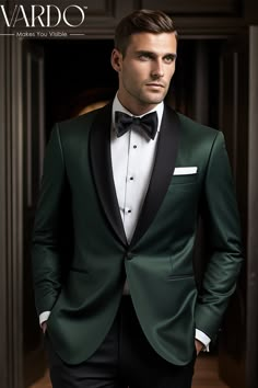 >>ORIGINAL ARTWORK AND CONTENT, PLEASE DO NOT COPY<< Men Suits, Suits For Man, Dapper Style Forest Green Tuxedo Suit for Men - Elegant Wedding Attire, Formal Wear, Formal Wear for Men, Formal  piece Wedding Suit, Double Breasted, Formal Fashion Slim Fit Suit. Description: Elevate your style with this exquisite Forest Green Tuxedo Suit for men, the epitome of timeless sophistication and a must-have addition to your formalwear collection. Crafted to perfection, this forest green tuxedo suit exudes class and charm, making it the ideal choice for weddings, galas, and special occasions. 🌟 Key Features: ✨ Impeccable Forest Green Elegance ✨ Premium Quality Craftsmanship ✨ Tailored for a Perfect Fit ✨ Comfortable and Durable ✨ Exudes Confidence and Style This forest green tuxedo suit features a s Deep Green Mens Suit Wedding, No Jacket Groom, Black And Green Tuxedo Wedding, Mens Tux Wedding, Black And Green Suit Men, Classic Green Groom's Tuxedo, Tailored Tuxedo With Notch Lapel For Ceremonies, Hunter Green Suits For Men, Tailored Notch Lapel Tuxedo For Ceremonies