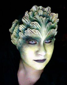 Alien Hybrid, Makeup Ideas For Halloween, Effects Makeup, Special Fx Makeup, Amazing Halloween Makeup, Theatrical Makeup, Scary Makeup, Ideas For Halloween