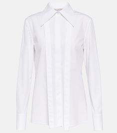 Valentino Shop, Georgette Blouse, Tie Neck, Black Blouse, Long Tops, Cotton Shirt, Neck Tie, Shirt Blouses, Long Sleeve Tops