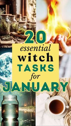 Kick off the new year with powerful new ideas for your January witchcraft! Embrace the magic of manifesting your intentions by exploring winter spells and rituals that enhance your witchcraft practice. Discover how to refresh your supplies, set new year goals, and harness the energy of seasonal magick. These 10 tips, ideas, projects and crafts will help you create a magical foundation for the year ahead.  Cleanse and Reset Your Space Set Intentions for the Year Perform a New Year Ritual Update Y January Witchcraft, Winter Spells, Witchy New Year, New Year Spell, January Reset, Witchcraft Practice, Winter Witch, Spells And Rituals, Witchy Tips