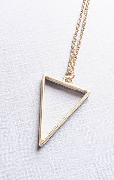 Gold Triangle Pendant Necklace| Gold Minimalist Necklace| Gold Triangle Necklace| Gift for Her Under Minimalist Triangle Metal Necklace, Everyday Triangle Nickel-free Jewelry, Everyday Nickel-free Triangle Jewelry, Minimalist Triangle-shaped Jewelry For Gifts, Minimalist Triangle Jewelry For Gifts, Triangle Necklace With Adjustable Chain For Gift, Minimalist Triangle Gold Jewelry, Minimalist Gold Triangle Jewelry, Modern Triangle Jewelry For Gift