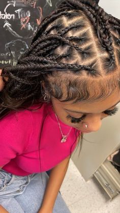 Styled Braids, Pretty Braids, Protective Hairstyles Braids