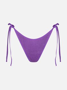 Woman cheeky swim briefs with pipingPurple solid colorAdjustable side lacesStretch fitRegular fitComposition: 90% Polyamide 10% ElastaneCare instructions: Cold hand wash. Do not soak. Do not iron. Do not dry off in contact with other garments. Rinse after contact with chlorine or salt water Purple Brief Bottoms For Poolside, Purple Beachwear Bottoms For Pool, Purple Tie-side Swimming Bottoms, Purple Tie-side Bottoms For Vacation, Purple Nylon Bottoms For Summer, Summer Purple Nylon Bottoms, Saint Barth, Swim Brief, Cold Hands