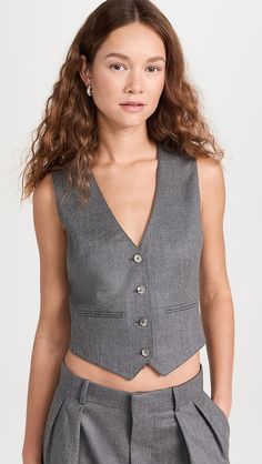 WARDROBE.NYC Waistcoat | Shopbop Wardrobe Nyc, Decor Styles, Fabric Weights, New Arrivals, Jackets & Coats, Blouses, Wardrobe, Free Shipping, Clothes