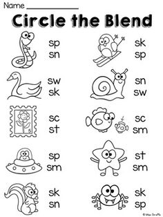 a worksheet with words and pictures for children to learn how to spell the letter s