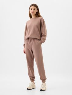 Relaxed Fleece Sweatpants | Gap Factory Fleece Sweatpants, Fleece Joggers, Gap, Sweatpants, Tracksuit Bottoms