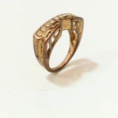 Step into history with our Very Stunning Ancient Bronze Roman Ring, a rare antique artifact that exudes timeless elegance. This authentic piece of Roman jewelry showcases exquisite craftsmanship and authentic materials, making it a prized addition to any collection. Perfect for collectors and enthusiasts of ancient artifacts, this ring offers a direct link to the Roman era. Its stunning design and historical authenticity make it a cherished piece of ancient artistry. Whether you're an avid collector or simply appreciate the beauty of Roman jewelry, this ring is sure to captivate. This very old bronze Roman ring is more than just jewelry; it's a remarkable artifact from ancient times. Ideal for special occasions or as a meaningful gift, this ring embodies the rich history and culture of anc Vintage Filigree Ring For Anniversary, Ancient Gold Collectible Rings, Ancient Style Collectible Yellow Gold Rings, Ancient Style Collectible Yellow Gold Jewelry, Collectible Ancient Style Yellow Gold Jewelry, Ceremonial Antique Finish Jewelry Ring, Ceremonial Antique Finish Ring, Ceremonial Ring With Antique Finish, Ancient Yellow Gold Jewelry For Collectors