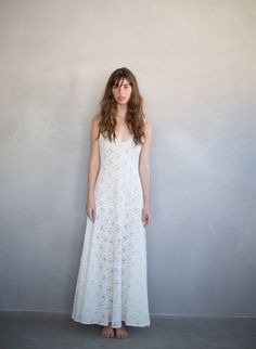 Meringue - Lace slip dress, beach wedding, lingerie -TH707 | Twigs & Honey ®, LLC Fitted V-neck Slip Dress With Lace Bodice, Fitted Slip Dress With Back Opening, Spring Gown With Spaghetti Straps, Chic Lace Slip Dress With Lace Back, Fitted V-neck Slip Dress With Lace Back, Chic Wedding Slip Dress With Lace Back, Spring Slip Dress With Lace Back And Sleeveless, Sleeveless Lace Back Slip Dress For Spring, Sleeveless Slip Dress With Lace Back For Spring