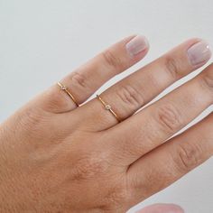 Tiny Stone Ring, Dainty Gemstone Ring, 14K Gold Filled Ring, Alternative Diamond Ring, Delicate Stac Minimalist Diamond Stackable Rings For Ladies, Minimalist Diamond Stackable Rings, Everyday Stackable Open Ring With Solitaire, Everyday Minimalist Diamond Ring, Delicate Everyday Stackable Rings, Delicate Everyday Stackable Midi Rings, Dainty Rose Gold Diamond Ring For Everyday, Delicate Stackable Midi Rings For Everyday, Minimalist Diamond Stackable Promise Rings