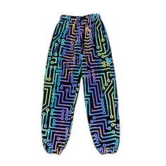 Holographic Pants, Circuit Pattern, Holographic Jacket, Colours Of The Rainbow, Neon Outfits, Another Dimension, Unisex Shoes, Aesthetic Grunge, Low Key