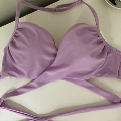 Bought Last Year But Never Worn! Still Has The Tags! Size:M The Top Strap Is Adjustable And The Back Clasp Has Three Settings. I Also Have The Bottoms Available In L And The Top In L. Purple Sleeveless Swimwear With Built-in Bra, Sleeveless Purple Swimwear With Built-in Bra, Beach Push-up Bra In Solid Color, Solid Color Push-up Bra For Beach, Purple Push-up Bra For Summer, Beach Push-up Bra, Party Swimwear With Built-in Push-up Bra, Party Swimwear With Push-up Built-in Bra, Push-up Party Swimwear With Built-in Bra