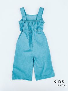 "This Chambray M O M M Y + M E jumpsuit is MUST HAVE this summer! Plus, it has pockets I T E M D E S C R I P T I O N * Material: 95% Polyester 5% Spandex * Sizing runs true to size * Back white zipper on Adult * It has pockets!! * Calf length * Sizing runs true to size; fitted. We only recommend sizing up if you would some extra wiggle room. * Infant sizes include snaps between the legs to make diaper changes easy and fuss-free. S I Z I N G Adult: S: Length 52.5\" | Chest 34\" | Waist 29\" | Leg Mommy And Me Matching Outfits, Mother Daughter Matching Outfits, Outfits Matching, Chambray Jumpsuit, Mommy And Me Outfits, Comfy Fits, Mommy And Me, Matching Outfits, Mother Daughter