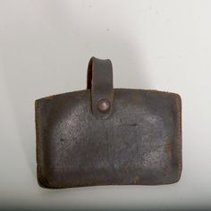 "For your consideration a Rare Antique Leather Money Purse Wallet Distressed Real Leather Wallet Coin Pouch Change Purse Accessory Measures: 3 3/4\" W x 3 1/4\" H x 1\" d Original vintage Distressed condition. See images provided. Ref:ACCGM1209191" Money Purse Wallets, Money Purse, National City, Money Pouch, Belt Purse, Coin Wallet, Belt Accessories, Purse Accessories, Change Purse