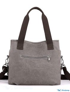 OrcaJump - Womens Sling Bags Work Tote Canvas Tote Bag Shoulder Bag with Geometric Pattern and Zipper Closure for Daily Gray Large Capacity Satchel Canvas Bag, Gray Large Capacity Satchel Bag, Handheld Canvas Bag With Zipper For Everyday, Handheld Canvas Bag With Zipper Closure, Everyday Handheld Canvas Bag With Zipper, Rectangular Canvas Bag With Adjustable Strap, Canvas Satchel Shoulder Bag With Zipper Pocket, Rectangular Canvas Bag With Adjustable Handle, Rectangular Gray Hobo Bag For Daily Use