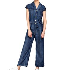 Introducing our 2023 Spring-Summer Collection of women's street-style denim overalls ââ‚?for the trendsetters that aren't afraid to make a statement!Why You'll Love It: Grunge-Inspired: Embrace the trend renaissance with this edgy piece. crafted to embody the spirit of rebellion with its distressed pattern. Loose Fit: Enjoy the comfort of loose-fit shorts. designed to hug your silhouette while ensuring ease. Embroidered Details: Designed with delicate embroidered details for a touch of sophistic Non-stretch Jeans For Summer, Non-stretch Denim Blue Jeans For Summer, Trendy Cotton Wide Leg Jumpsuits And Rompers, Trendy Wide Leg Cotton Jumpsuits And Rompers, Trendy Wide-leg Cotton Jumpsuits And Rompers, Trendy Wide-leg Cotton Jumpsuit, Casual Non-stretch Jumpsuits And Rompers For Summer, Trendy Summer Jeans With Pockets, Summer Trendy Jeans With Pockets