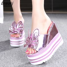 Shipping: Worldwide Express Shipping AvailableDelivery time: 7-15Days Fast ShippingReturns: Fast refund, 100% Money Back Guarantee.Brand Name: NoEnName_NullShoes Type: SlidesApplicable Place: OutsideUpper Material: PUHeel Height: Super High (8cm-up)Origin: Mainland ChinaCN: GuangdongSeason: SummerHeel Type: WedgesOutsole Material: TPRWith Platforms: YesPlatform Height: 5-7cmInsole Material: PUPattern Type: SolidFit: Fits true to size, take your normal sizeLining Material: PUhigh heels: About 12c Wedge Slippers, Women Heels, Butterfly Knot, Wedge Flip Flops, Outdoor Slippers, Super High Heels, Slippers For Girls, Casual Slippers, Shoes Slippers