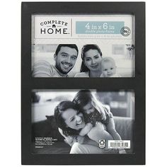 2 openings both hold 4 inch x 6 inch photos Display vertically on table, desk or shelf Hang on wall Made in CHINA Protein Shop, Double Photo Frame, Frames Png, Art For Wall, Double Photo, Bath And Body Shop, Organic Bath Products, Oil Shop, Wall Frames