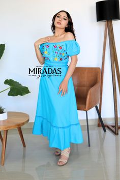 This dress is the perfect dress for your most special events: be it your wedding, a party or a formal occasion. Made of soft cotton, the dress is elegant and comfortable at the same time. The embroidery is completely by hand and since it is by hand, it is unique, each dress has different Mexican colors. Characteristics: The entire dress is hand embroidered. Size: one size 100% cotton blanket Haute couture Ankle length dress Are you ready to dazzle with this dress? Handmade, made with the heart! Summer Wedding Embroidered Cotton Dress, Cotton Wedding Dress With Floral Embroidery, Wedding Dress With Multicolor Embroidery In Cotton, Wedding Cotton Dress With Floral Embroidery, Spring Wedding Cotton Embroidered Dress, Cotton Wedding Dress With Multicolor Embroidery, Spring Wedding Embroidered Cotton Dress, Cotton Multicolor Embroidered Dress For Wedding, Multicolor Embroidered Cotton Wedding Dress