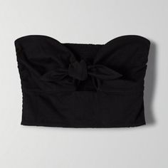 Nwt Purchased From Aritzia. The Top Being Sold Is Black. Daveney Style Black Bandeau Top For Spring, Black Bandeau Crop Top For Spring, Chic Black Bandeau Top, Chic Black Cotton Crop Top, Black Cotton Crop Top For Day Out, Tube Top Black, Tube Top, Black Color, The Top