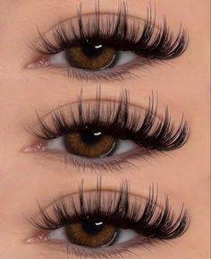 Eyelash Extensions Inspiration, Extra Birthday Nails Long, Whispy Lashes Eyelashes, Eyeliner With Lashes, Eye Lash Extensions Styles, Long Lashes Makeup, Lashes Ideas, Lash Ideas