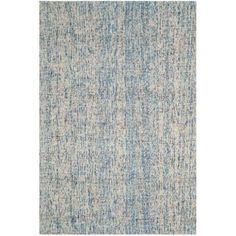 an area rug with blue and white colors