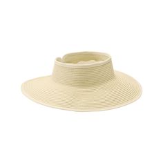 Keep your eye on the fun and the sun out of your eyes with this women's Lands' End facesaver sun visor. Keep your eye on the fun and the sun out of your eyes with this women's Lands' End facesaver sun visor. FEATURES UPF 50 finish helps protect from harmful rays 3.5-in. brim 21.5-in. inner circumference With inside sweatband Curved brim Breathable weave Elastic back keeps securely in place Grosgrain ribbon trimFABRIC & CARE Paper, polyester Spot clean Imported Size: S-M. Color: Cashew. Gender: f Spring Sun Visor With Uv Protection, Spring Uv Protection Sun Visor, Casual Summer Visor With Upf 50+, Trendy Summer Visor For Vacation, Uv Protection Visor Hat For Vacation, Wide Brim Uv Protection Visor For Beach Season, Summer Outdoor Brimmed Visor, Brimmed Summer Outdoor Visor, Beige Visor Sun Hat For Vacation