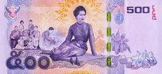 an image of a woman sitting on top of a money bill with people in the background