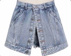 Check out the amazing details on this skirt!!🥰 Its definitely worth adding to your closet this season Made for a thick denim material shorts with an overlap skirt details no stretch fits true to size Overlap Skirt, Denim Skirts Online, Icy Girl, Womens Denim Skirts, Skirt Details, Girl Shorts, Plaid Dress Shirt, Urban Looks, Ruffle Shirt