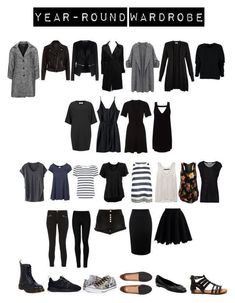 Year Round Wardrobe, Round Wardrobe, Capsule Outfits, Retro Mode