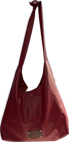 Upcycled Leather, Women Artisans, Leather Tote, Inside Pocket, Adjustable Straps, Tote Bag, Collage, Red, Leather