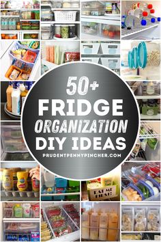 fridge organization ideas that are easy to do and great for any kitchen or office space