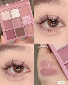 Pink Makeup Asian, Maquillaje Cute, Pretty Hair Cuts, Nice Makeup, Douyin Makeup, Korean Eye Makeup, Ethereal Aesthetic, Make Up Inspo, Stunning Makeup