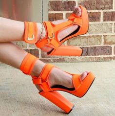 Heels Plus Size, Colors Party, Hak Tinggi, Women Platform Sandals, Ladies Sandals, Legging Jeans, Thick Heels, Open Toe Sandals, Botswana